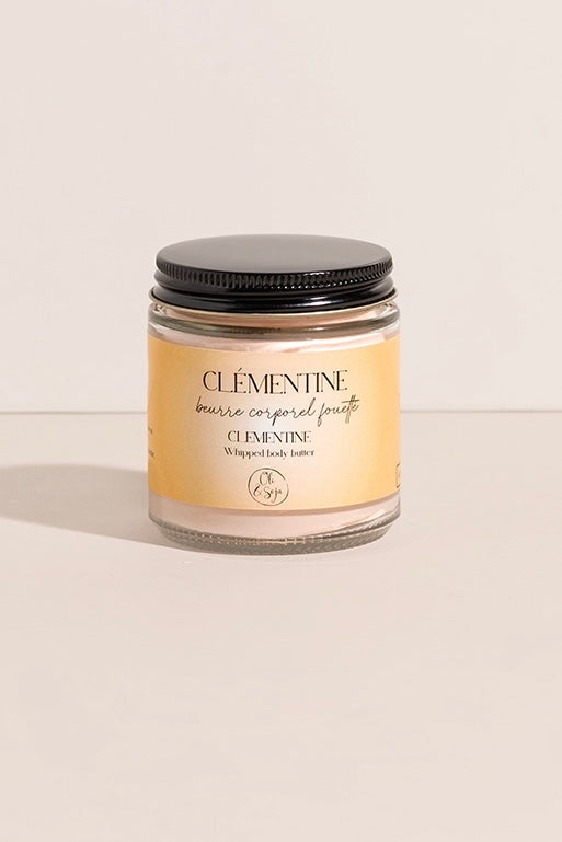 Beurre corporel fouetté  - Clémentine