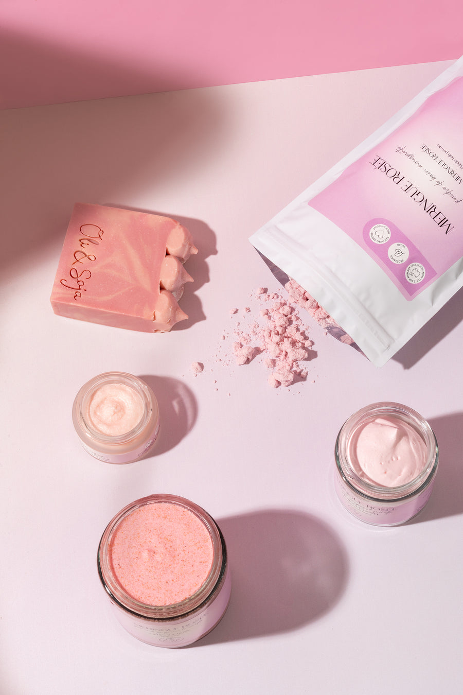 Gommage corporel - Meringue Rosée